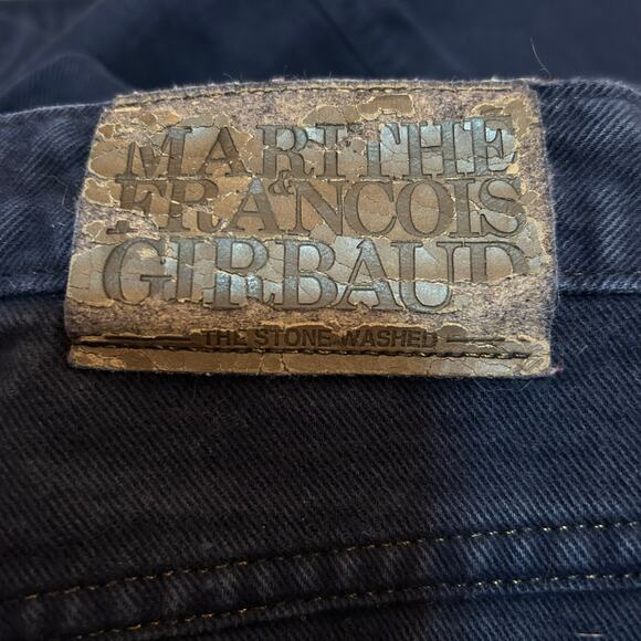 Vintage Marithe Francois Girbaud Stone Washed Jeans 26" High Rise Straight Leg - Picture 3 of 7